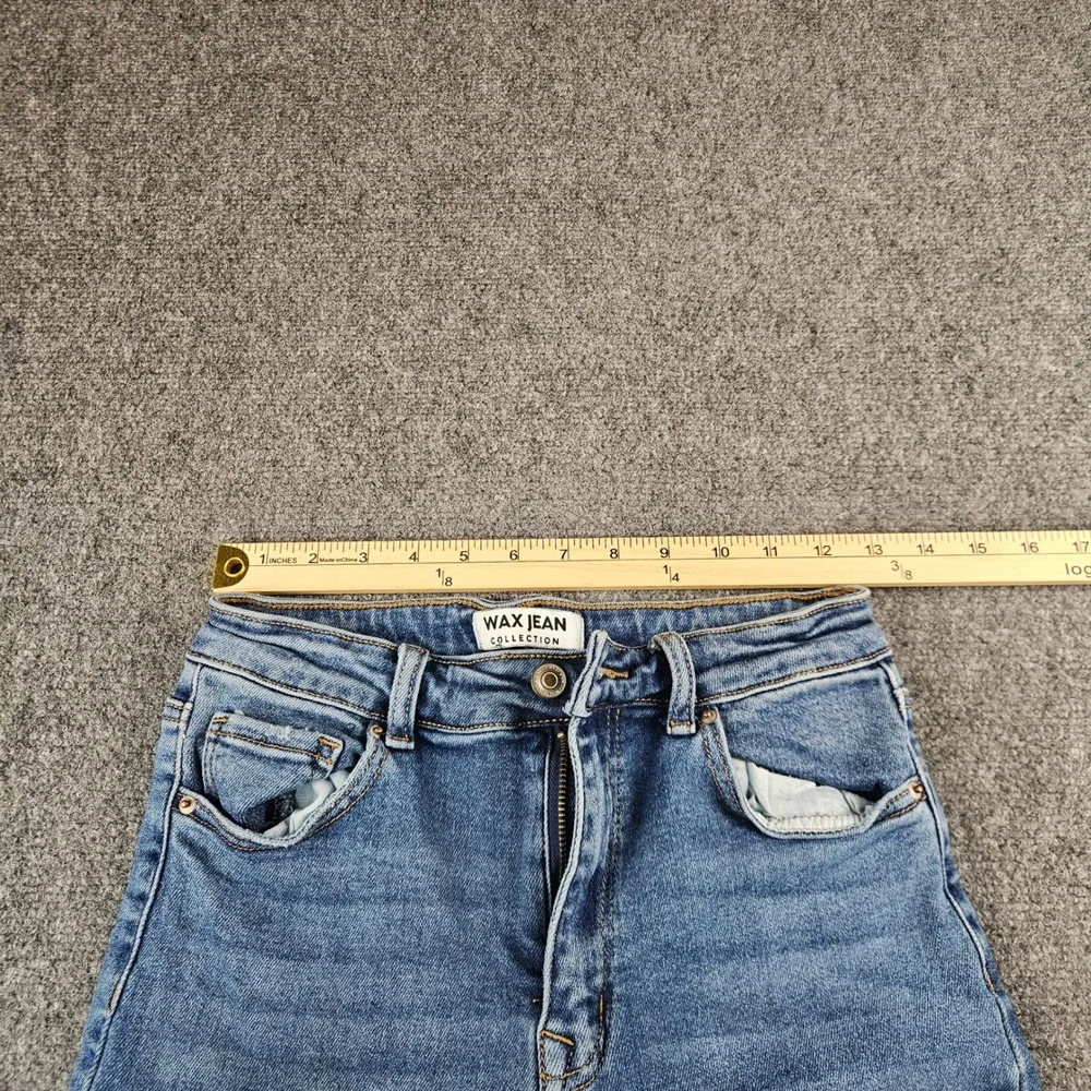 Wax Jean Collection Womens‎ Skinny Jeans Medium Wash Blue Denim Size 11/30 90284